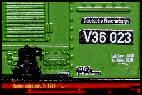 V36 023 / Deutsche Reichsbahn